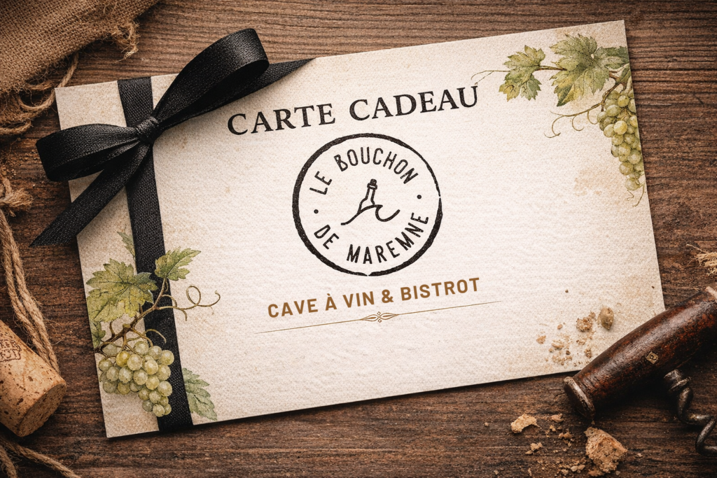 carte cadeau bouchon de maremne